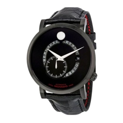 Movado MW-0606485 Alligator Leather Strap Men Watch